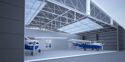 Tarkim Havacılık'a ait Adapazarı-Sapanca 500m2 Uçak Hangarı ve Eğitim ve Sosyal Tesisi