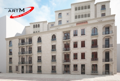 Dikel İnşaat a ait Apartman Binası Tasarımı 2200m2 Biga/Çanakkale